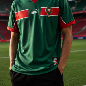 قميص المنتخب المغربي الكلاسيكي – Retro Morocco Football Jersey